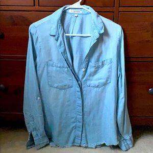 Jean button down